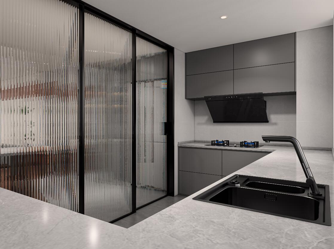 極簡(jiǎn)推拉門